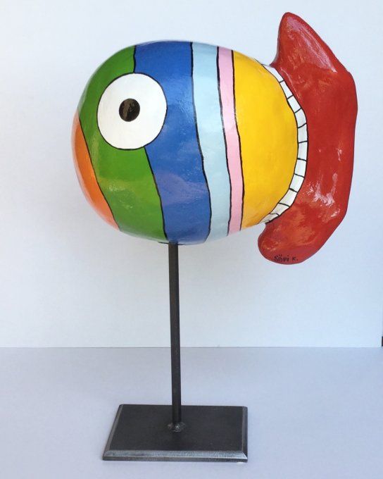 Sculpture plâtre - Nino
