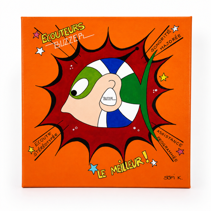 Toile originale - Buzzer