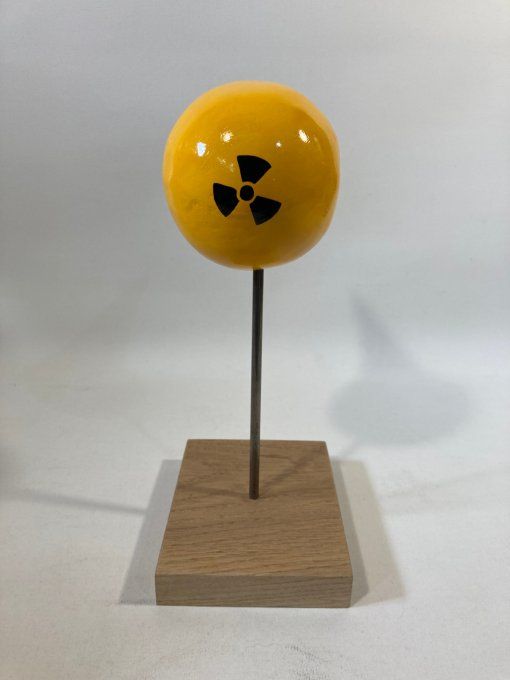 Sculpture plâtre - Cador n°5 radioactif