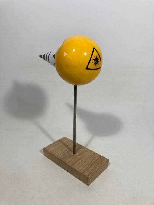 Sculpture plâtre - Cador n°7 Attention aux yeux