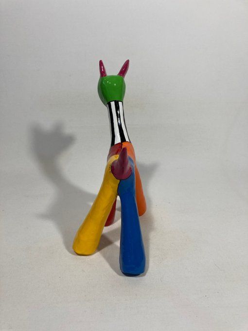 Sculpture plâtre chien - Dob