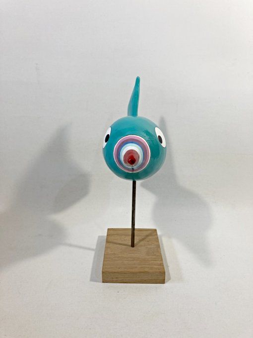 Sculpture plâtre poisson - Boa