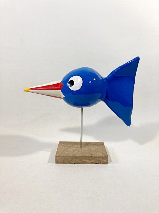 Sculpture plâtre poisson - Circus