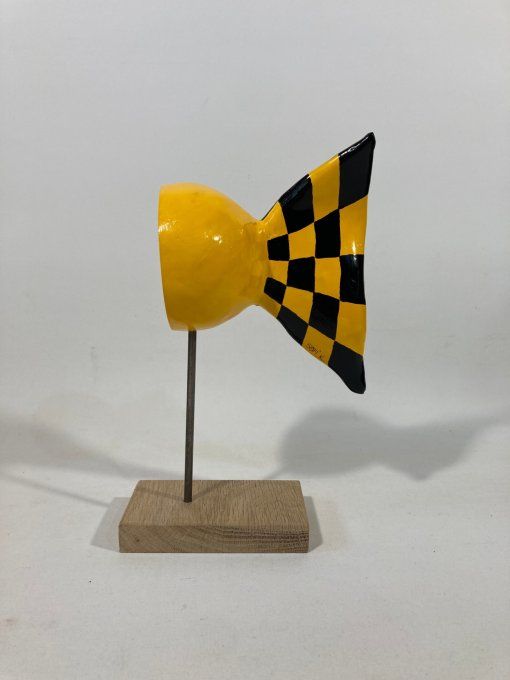 Sculpture plâtre poisson - Happy