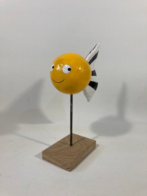 Sculpture plâtre poisson - Joy