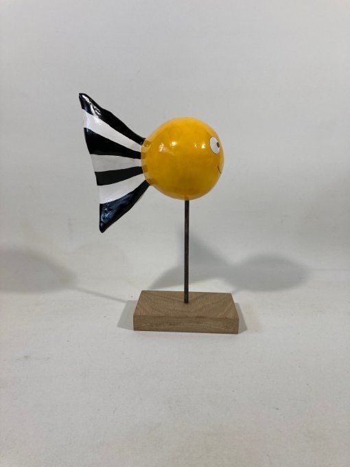 Sculpture plâtre poisson - Joy