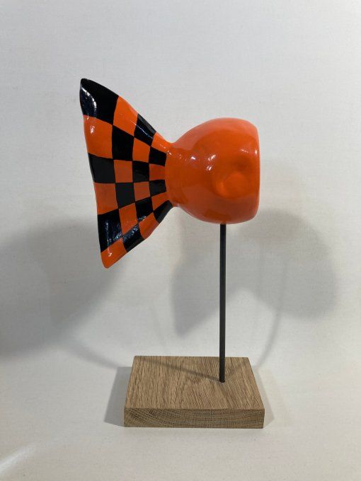 Sculpture plâtre poisson - Oups!