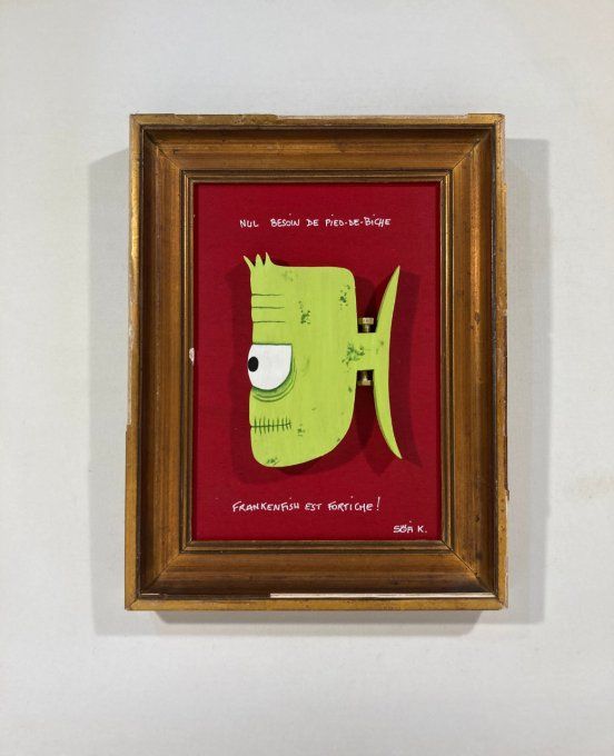 Tableau baroque - Frankenfish