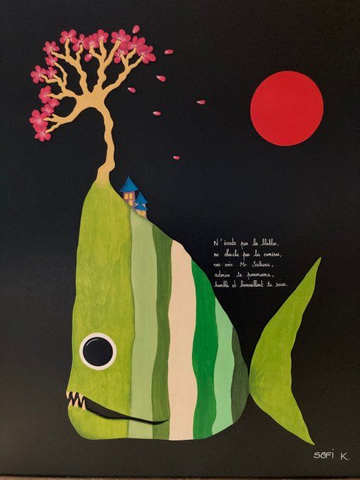 Tableau baroque - Sakura