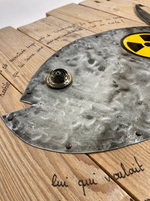 Tableau bois poisson – Basile