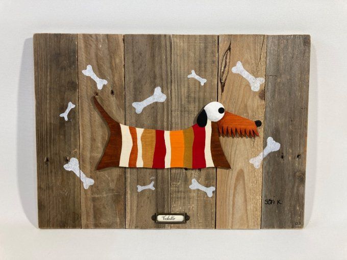 Tableau chien - Tekello