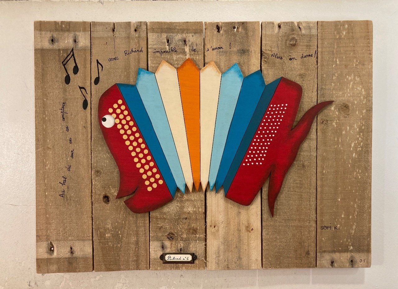 Tableau poisson - Richard