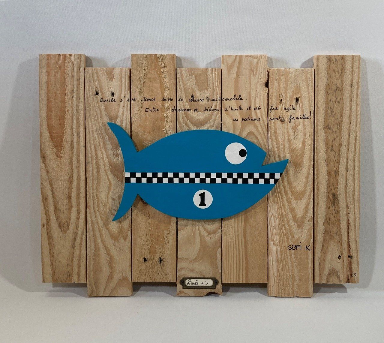 Tableau poisson - Basile