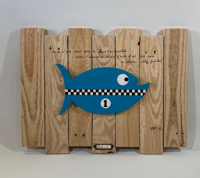 Tableau poisson - Basile