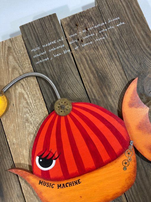 Tableau poisson - Music Machine