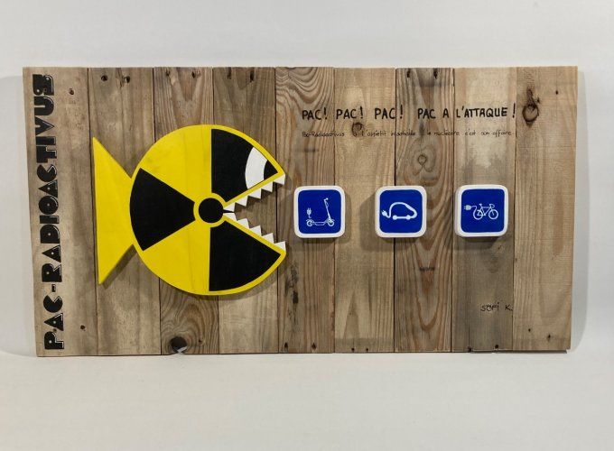 Tableau poisson - Pac Radioactivus
