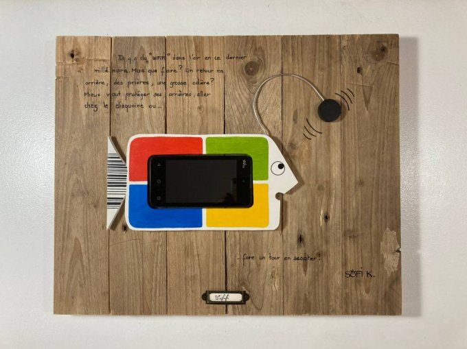Tableau poisson - Wifi