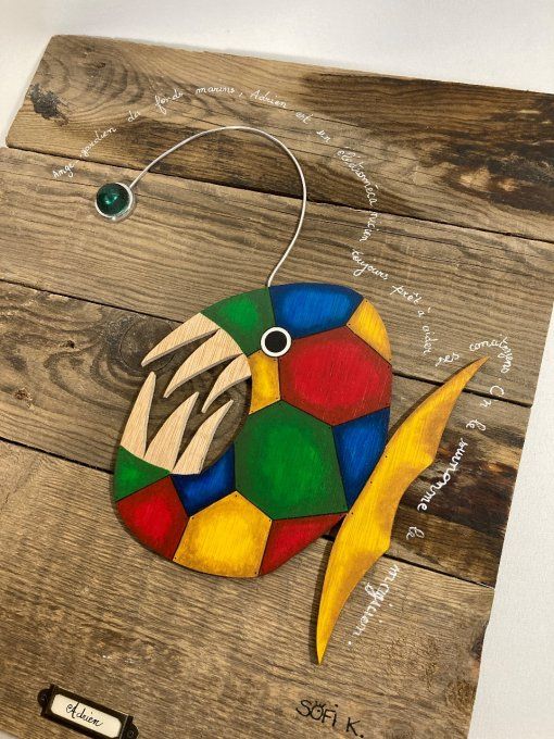 Tableau poisson. Adrien
