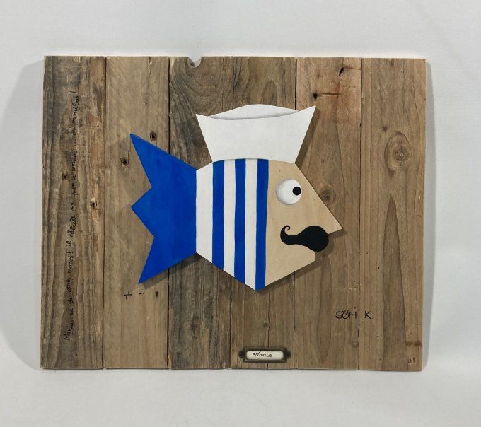 Tableau poisson Marius