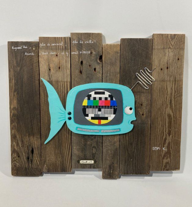 Tableau poisson Mireille