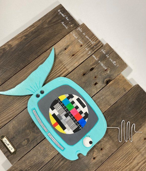 Tableau poisson Mireille