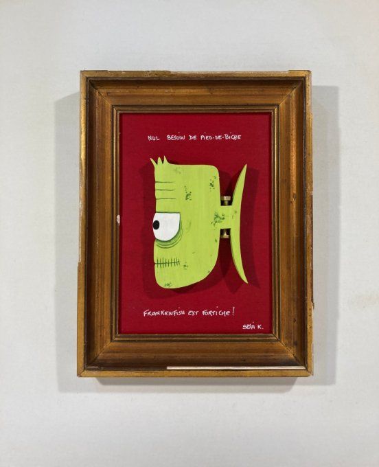 Tableau baroque - Frankenfish