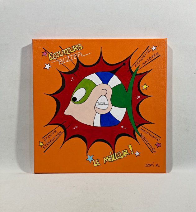 Toile originale - Buzzer
