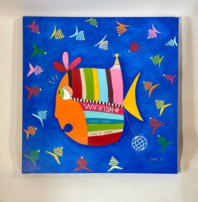 Toile originale - Wififish