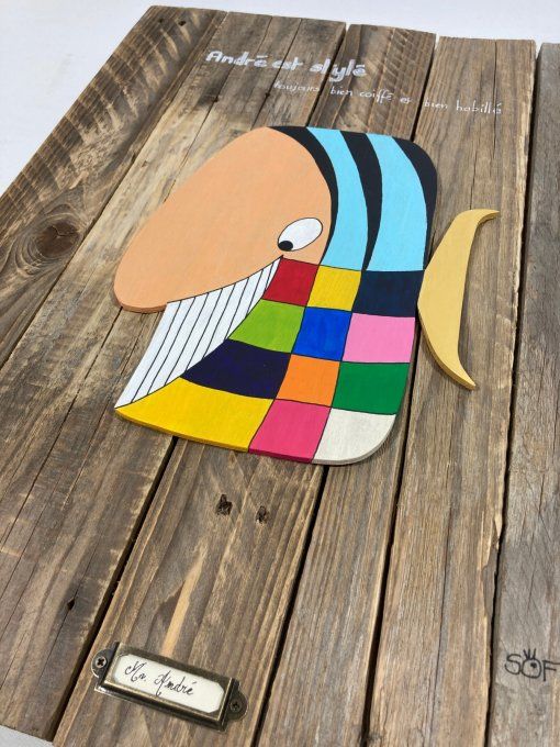 Tableau poisson - André