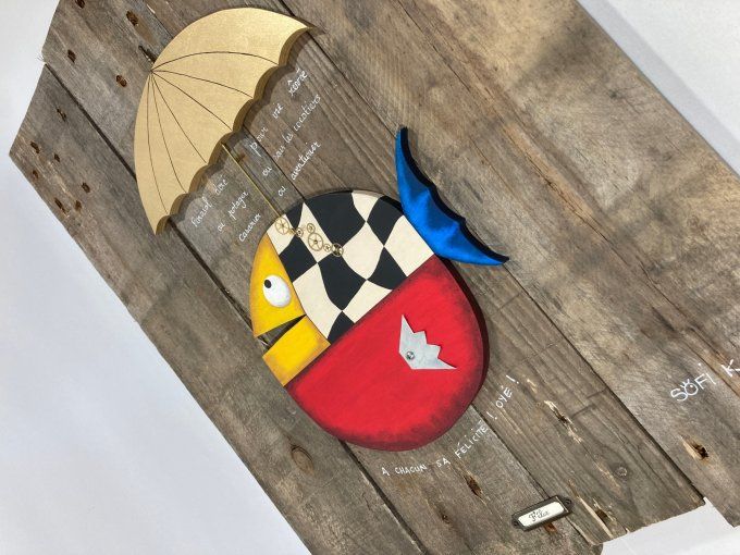 Tableau poisson - Félix