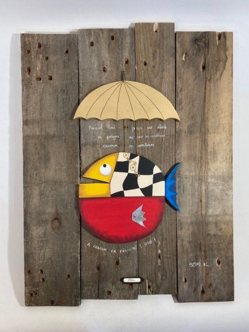 Tableau poisson - Félix