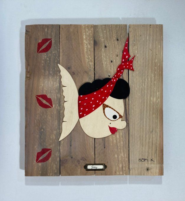 Tableau poisson - Josy
