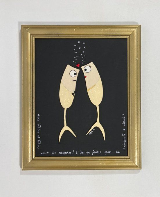 Tableau baroque - Tchine & Tchin