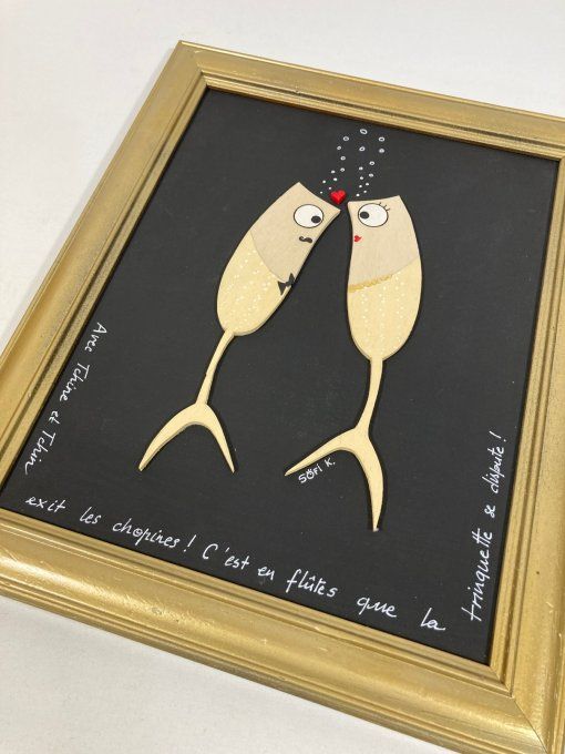 Tableau baroque - Tchine & Tchin