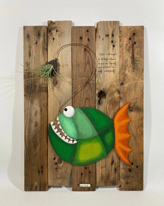 Tableau poisson - Joseph Latouffe