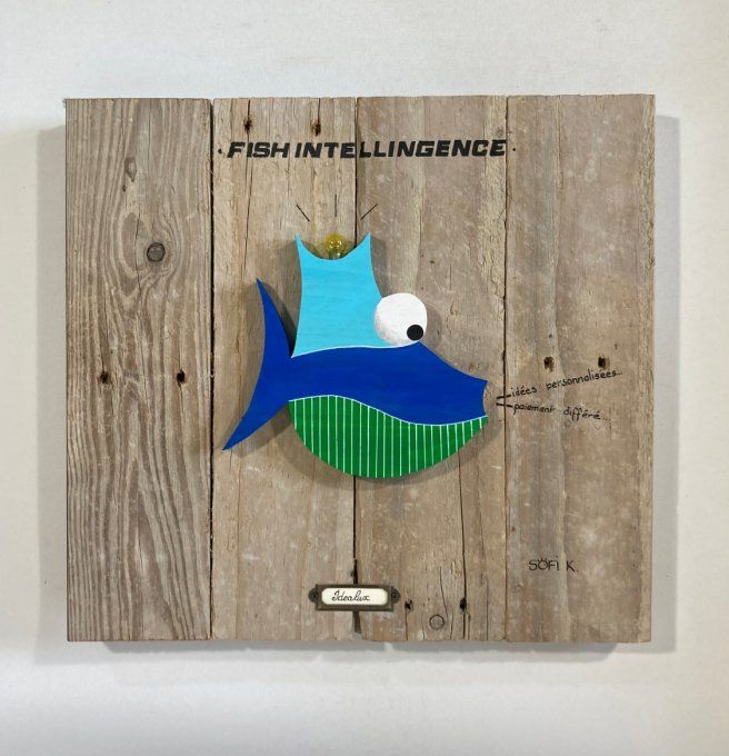 Tableau poisson - Fish Intelligence - Idealux