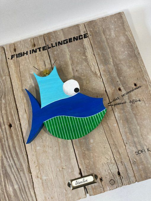 Tableau poisson - Fish Intelligence - Idealux