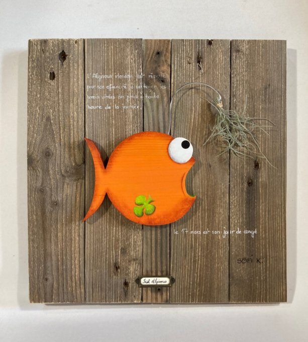 Tableau poisson - Irish Algivorus