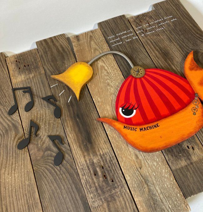 Tableau poisson - Music Machine