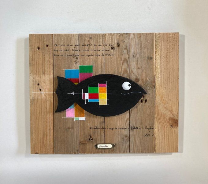 Tableau poisson - Séraphin