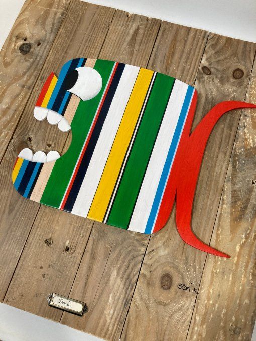 Tableau poisson - Dandi