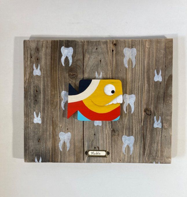 Tableau bois - Freddie
