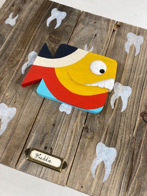 Tableau bois - Freddie