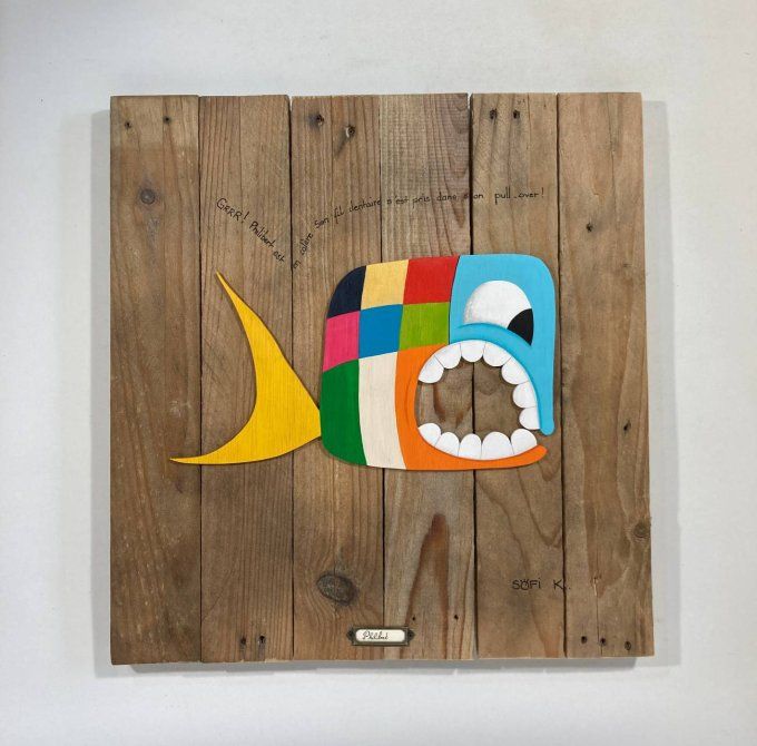 Tableau poisson - Philibert