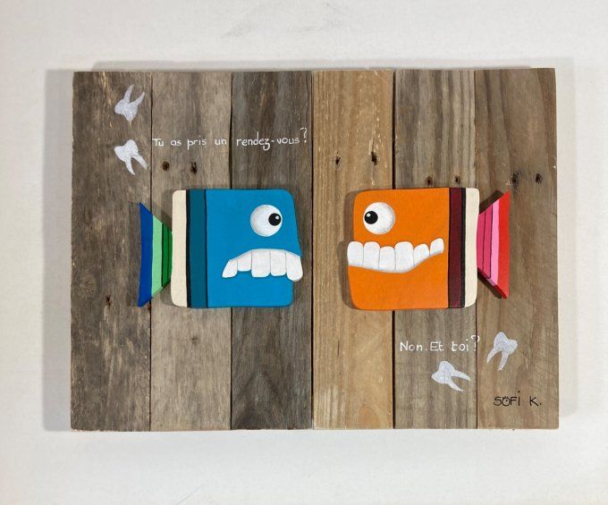 Tableau bois - Rendez-vous