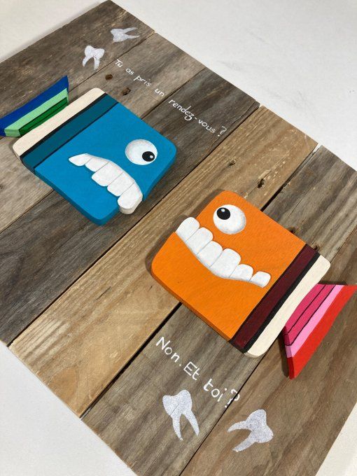 Tableau bois - Rendez-vous