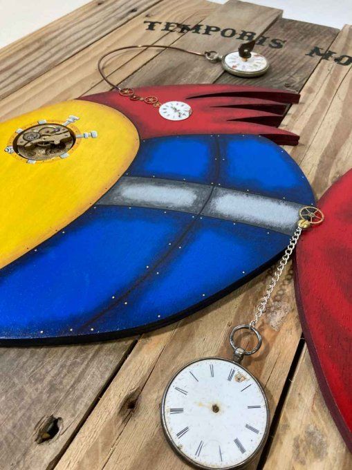 Tableau poisson - Temporis Mobilis - Maurice