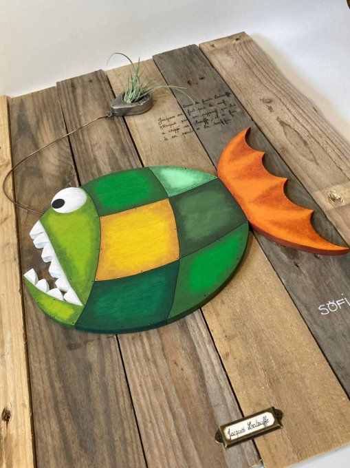Tableau poisson - Jacques Latouffe