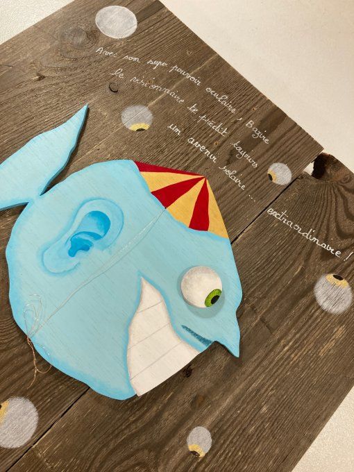 Tableau poisson - Bazire