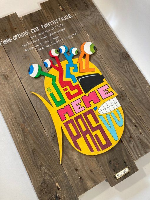 Tableau bois poisson – Visual Glut
